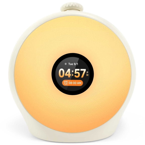 Sunrise Alarm Clock with Sound Machine, Bedrooms Clock for Adults Sleep and Wake Up