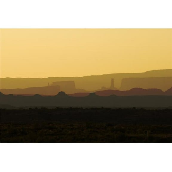 Sunrise Arches National Park Utah USA Poster Print, Large - 34 x 22