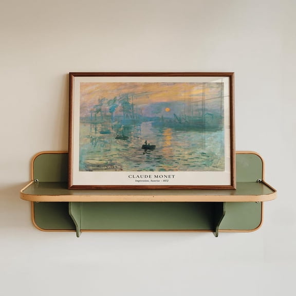 Sunrise By Claude Monet, Impressionist Art, Impressionism, Wall Art, Landscape, Monet Sunrise, Abstract Art Poster, Unframed Poster Size 12x18