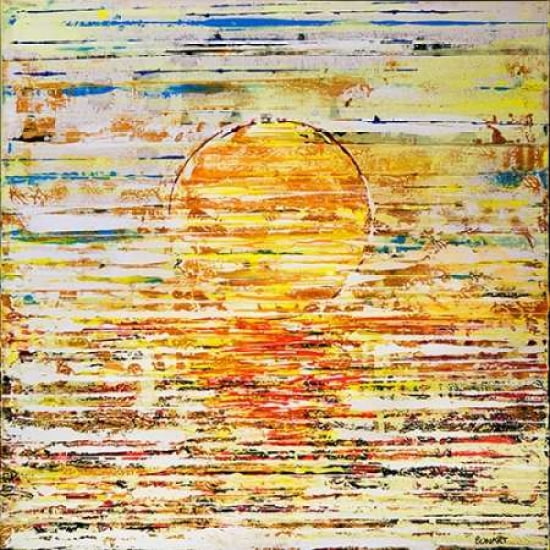 Sunrise Canvas Art - Ben Bonart (24 x 24)