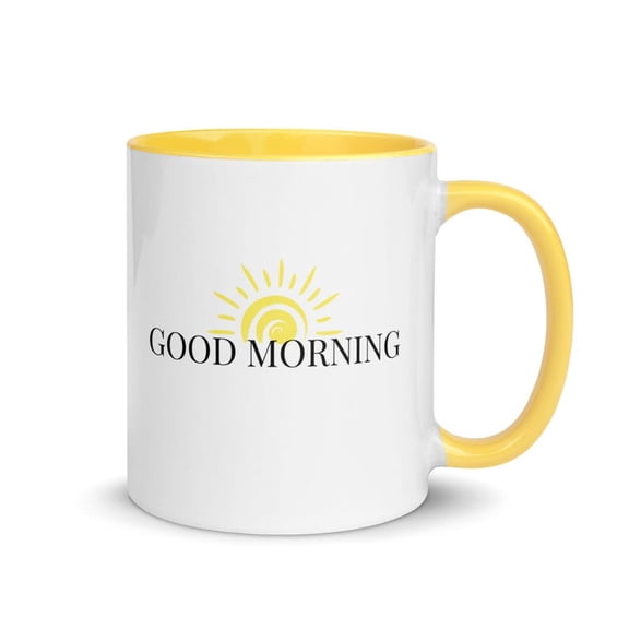 Sunrise Coffee Mug Good Morning SunS1Hine Cup, Posit Start Gift