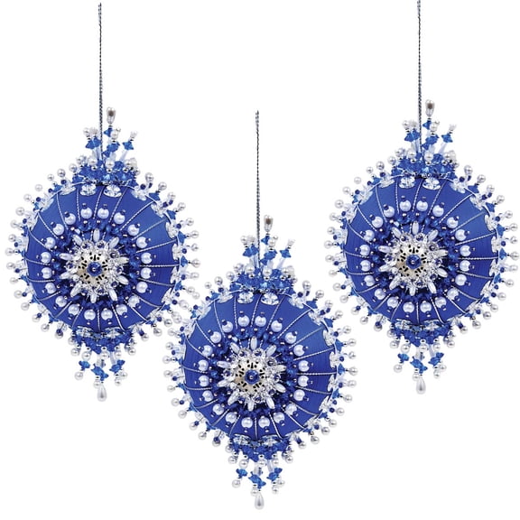 Herrschners Azure Burst Ornament Kit