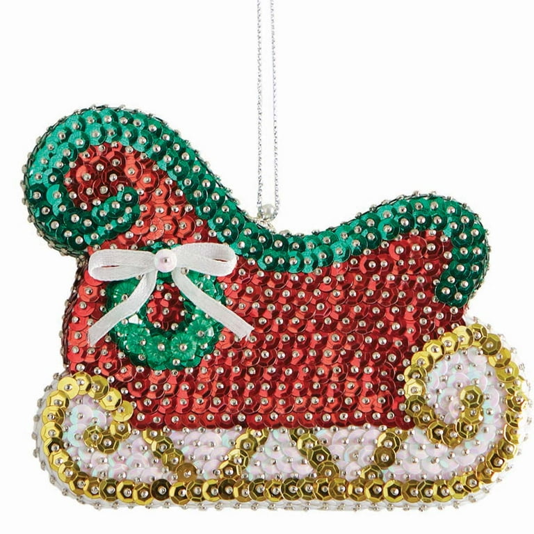 Sequin ornament sale kits