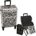 thumbnail image 1 of Sunrise E6301ZBWH Zebra White 4-Wheels Case - E6301, 1 of 3