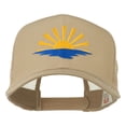 thumbnail image 1 of Sunrise Embroidered Mesh Back Cap - Khaki OSFM, 1 of 5