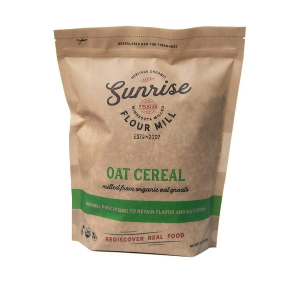 Sunrise Flour Mill Heritage Organic Oat Cereal - 32 oz
