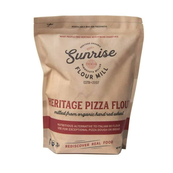 Sunrise Flour Mill USDA Organic Heritage Pizza Flour - 2.5 lbs