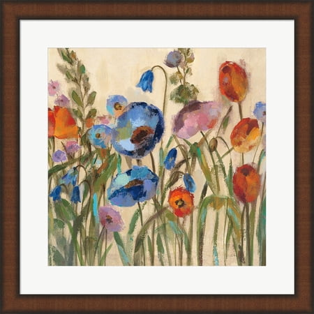 Sunrise Garden III by Silvia Vassileva, Framed Wall Art, 19.75W x 19.75H