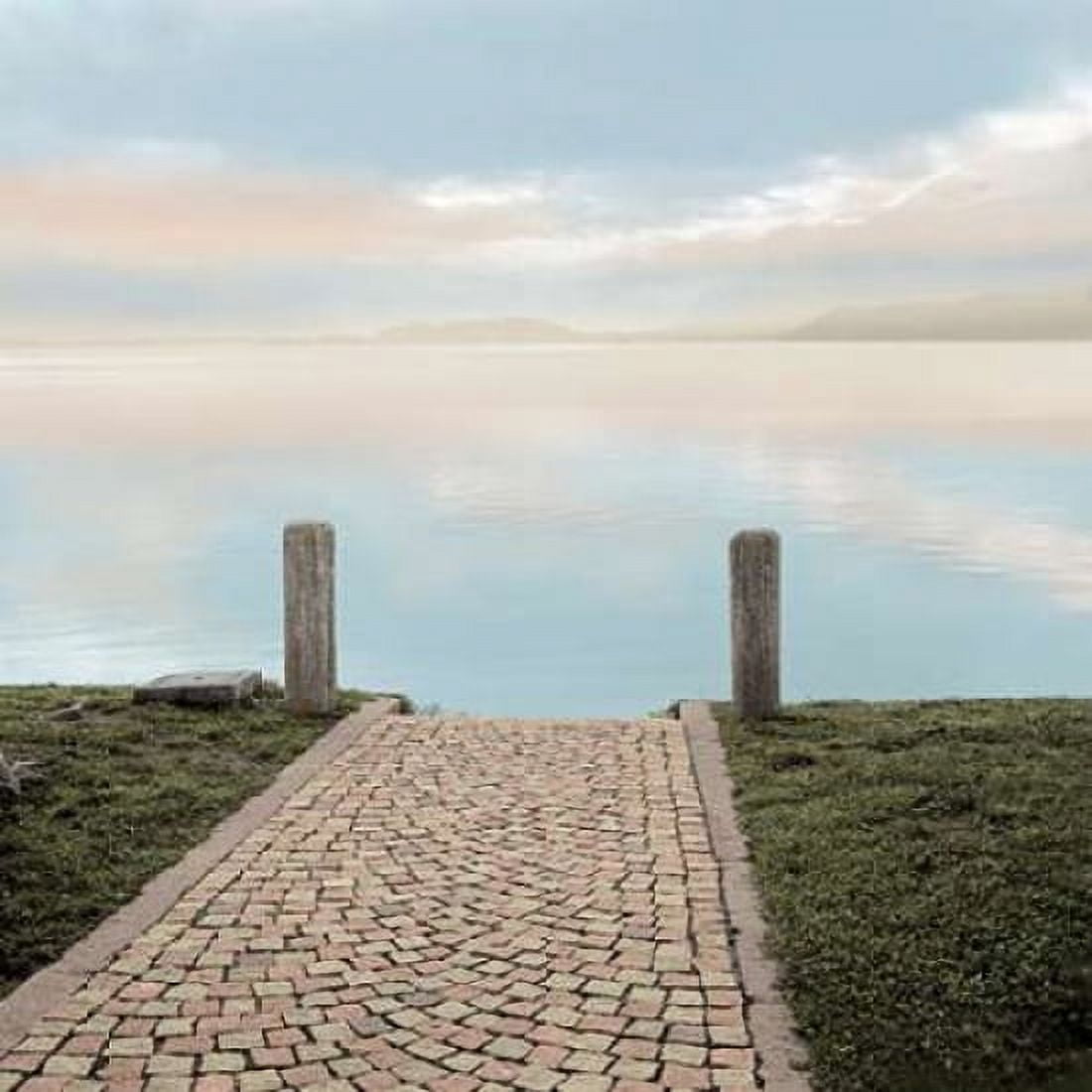 Sunrise Harbor Vista - 1 Canvas Art - Alan Blaustein (24 x 24)