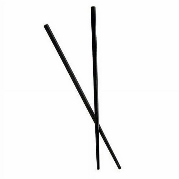 Sunrise Melamine Black Chopsticks 10 Pairs/PK