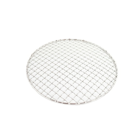 Sunrise Multi-Purpose Stainless Steel Barbecue Round BBQ Grill Net/Mesh/Rack/Grate/Steam Mesh (No Foot) (11.5")