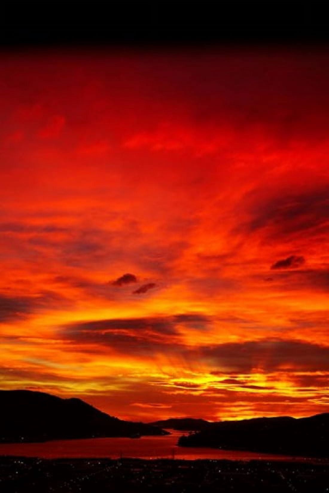 Sunrise Otago Harbor Dunedin New Zealand Canvas Art - David Wall DanitaDelimont (19 x 29)