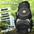 thumbnail image 1 of Sunrise Outdoor Hiking Camping Travel Backpack Hydration Pack Trekking Multi-Pockets Bag(Black), 1 of 2