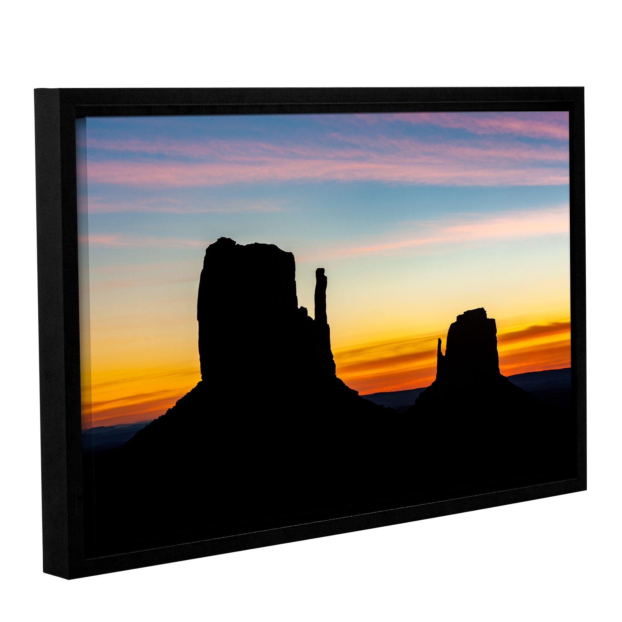 Sunrise Over Monument Valley Mittens