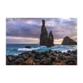 thumbnail image 1 of Sunrise at Ribeira da Janela Beach in Madeira - Madeira Portugal Photography Seascape Ocean Coast Waves Nature Scenic Landscape Unframed Wall Art Print 5 x 7 inches, 1 of 7