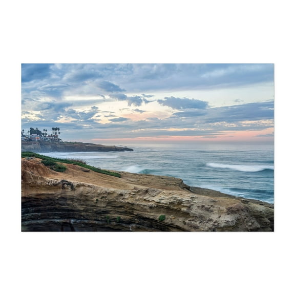 Sunrise Serenity at Sunset Cliffs - San Diego California Photography Unframed Wall Art Print 5 x 7 inches