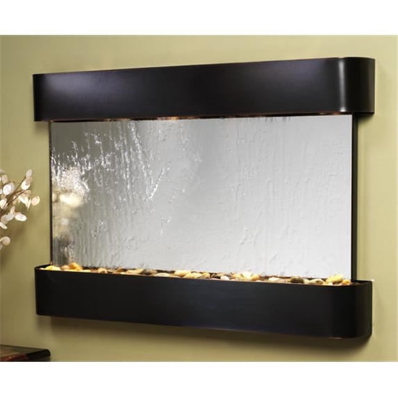 Sunrise Springs - Silver Mirror Wall Fountain