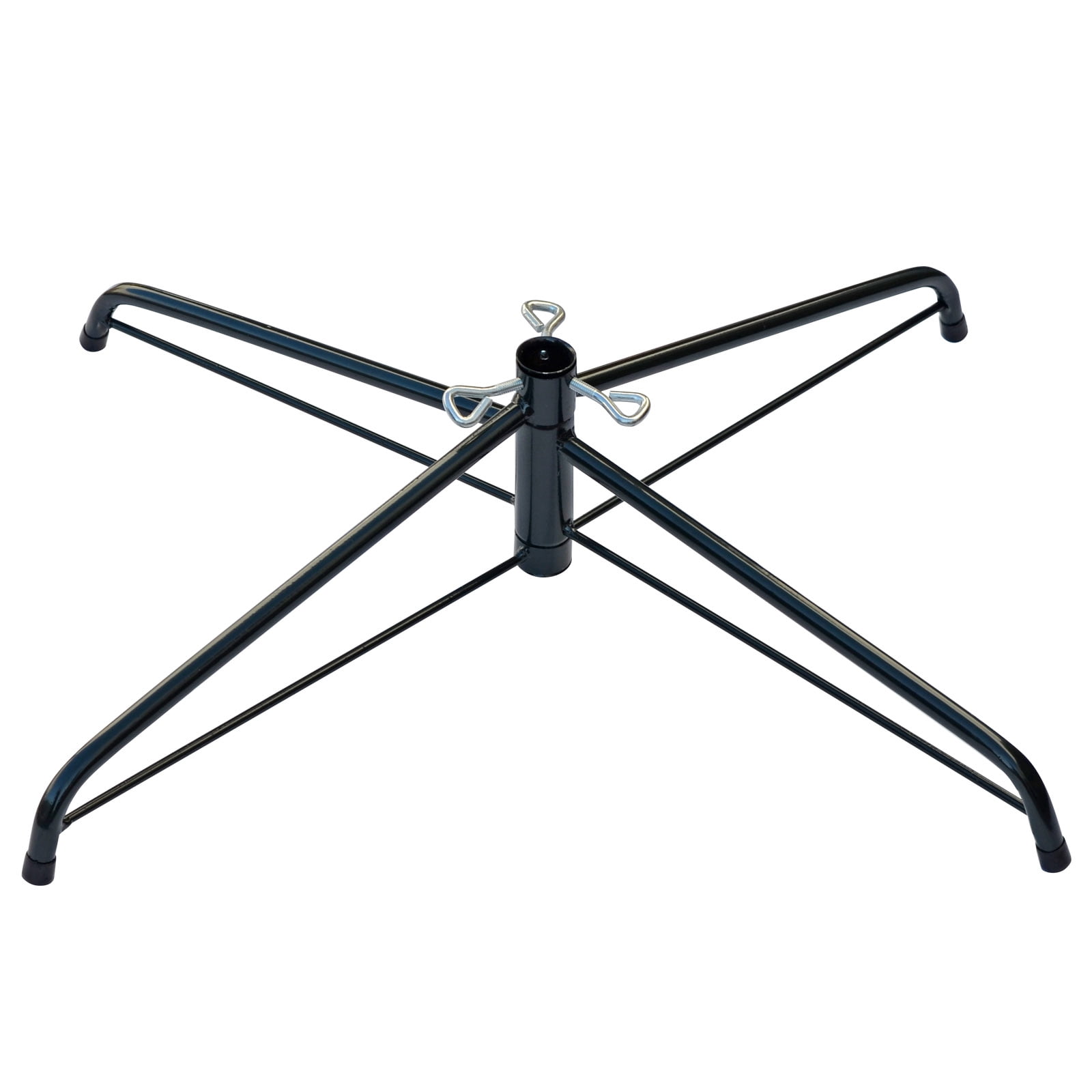 Sunrise Steel Base Metal Stand for 5/6/7/7.5ft Christmas Tree Xmas Decor (Green, for 7.5ft Tree)