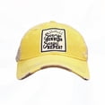 thumbnail image 1 of Sunrise Sunburn Sunset Repeat Trucker Hat - Yellow, 1 of 7