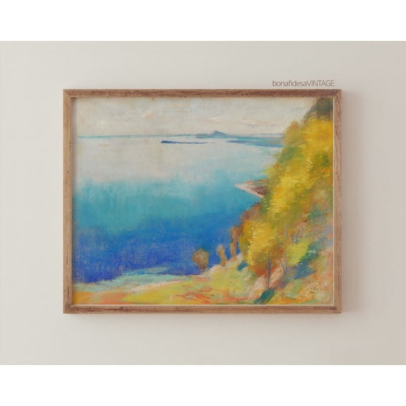 Sunrise Sunset Beach Poster Wall Art Poster Ocean Seascape Print Poster Landscape Home Decor, Unframed Poster Size 16x24 F03.1.18l1985