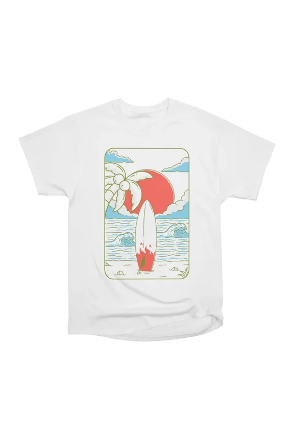 Sunrise Surf T-Shirt Tee Gift For Him Merch For Her Apparel For Friend
