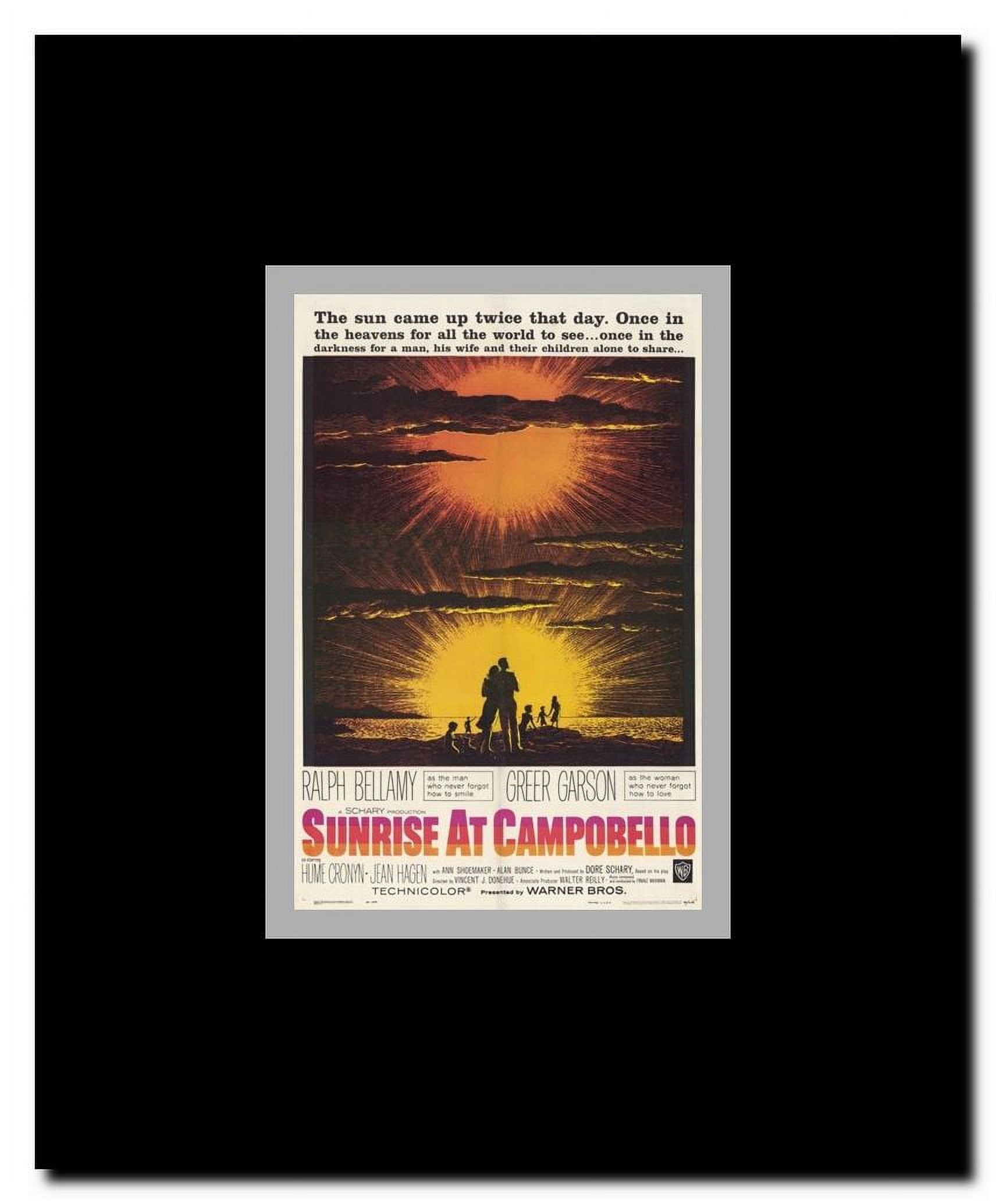 Sunrise at Campobello Framed Movie Poster
