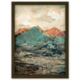 thumbnail image 1 of Sunrise in Lienz Austria City Under Mountain Range Artwork Framed Wall Art Print A4, 1 of 4