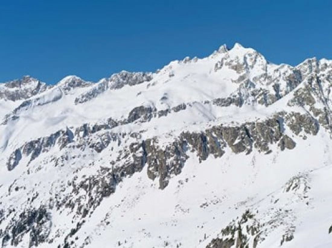 Sunrise on Mt Reichenspitze Canvas Art - Martin Zwick DanitaDelimont (37 x 28)