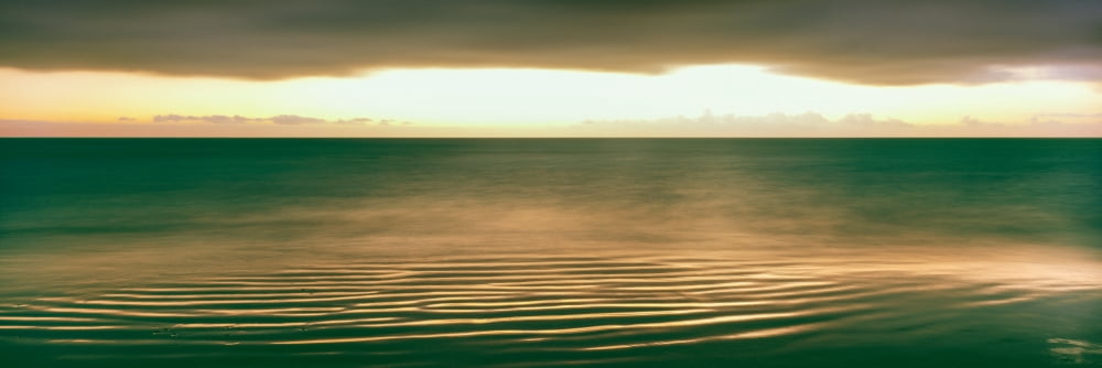 Sunrise over Pacific ocean Cabo Pulmo Cabo Pulmo National Marine Park Baja California Sur Mexico Canvas Art - Panoramic Images (36 x 12)