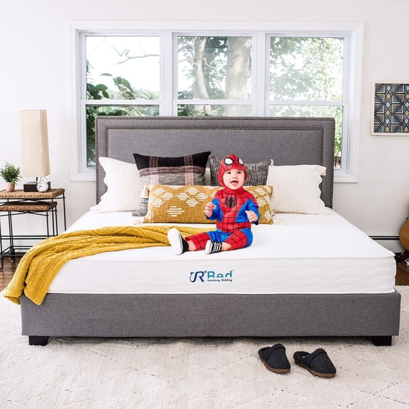 Sunrising Bedding 10 Inch Natural Latex Hybrid Twin XL Mattress, Medium Firm