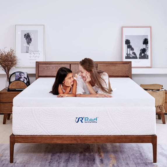 Sunrising Bedding 3" Ventilated Gel Memory Foam Mattress Topper, Queen Size Mattress Pad