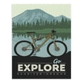 thumbnail image 1 of Sunriver, Oregon, Go Explore, Bike (1000 Piece Puzzle, Size 19x27, Challenging Jigsaw Puzzle for Adults and Family, Made in USA), 1 of 4