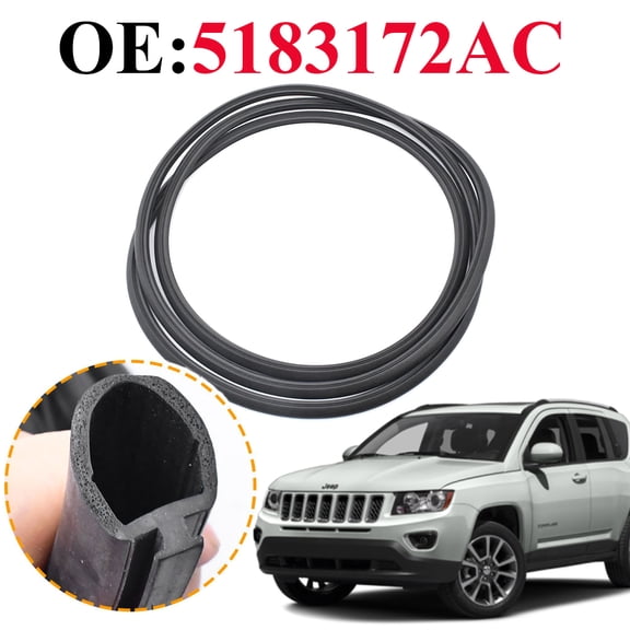 Sunroof Glass Rubber Seal 5183172AC For 2007-2018 Dodge Journey Jeep Patriot
