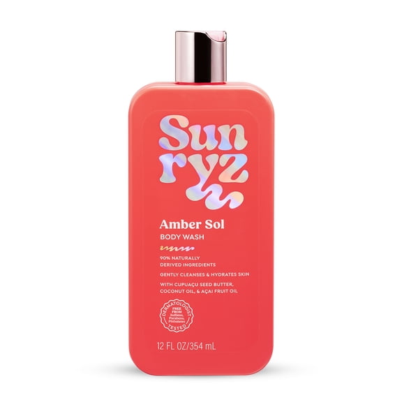 Sunryz Amber Sol Body Wash, 12 fl oz