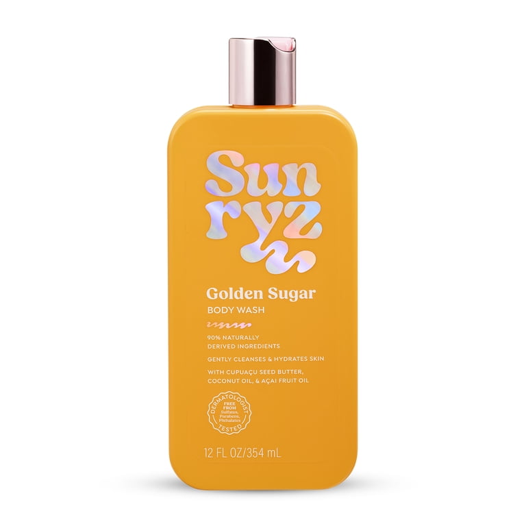 Sunryz Golden Sugar Hydrating Body Wash with Cupuaçu Butter