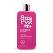 Sunryz Petal Splash Hydrating Body Wash with Cupuaçu Butter & Coconut Oil, 12 fl oz