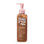 Sunryz Petal Splash Shimmer Body Oil, Rose Gold Glow, 5 fl oz