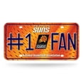 thumbnail image 1 of Suns #1 Fan Metal License Plate - Licensed By Rico, 1 of 1