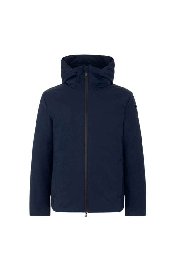 Technical Blue Jacket With Protective Hood (Men's)