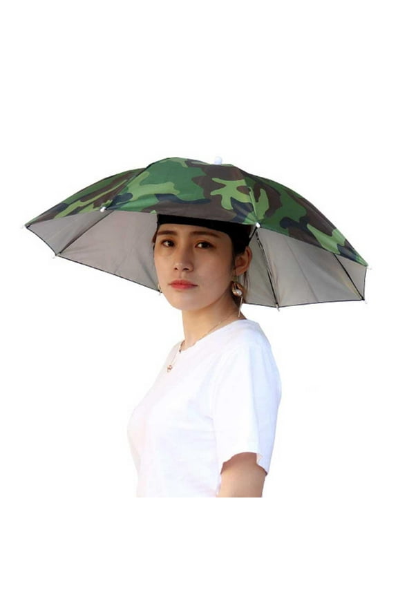 Ss Umbrella Hats Outdoor Rain Foldable Fishing Cam PromoYSSU O4A4