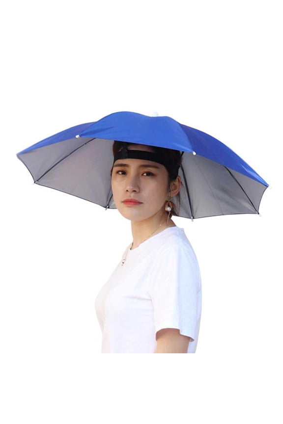 Suns Umbrella Hats Outdoor Rain Foldable Fishing Camping Promoti Heas✨ USSY Z6W4