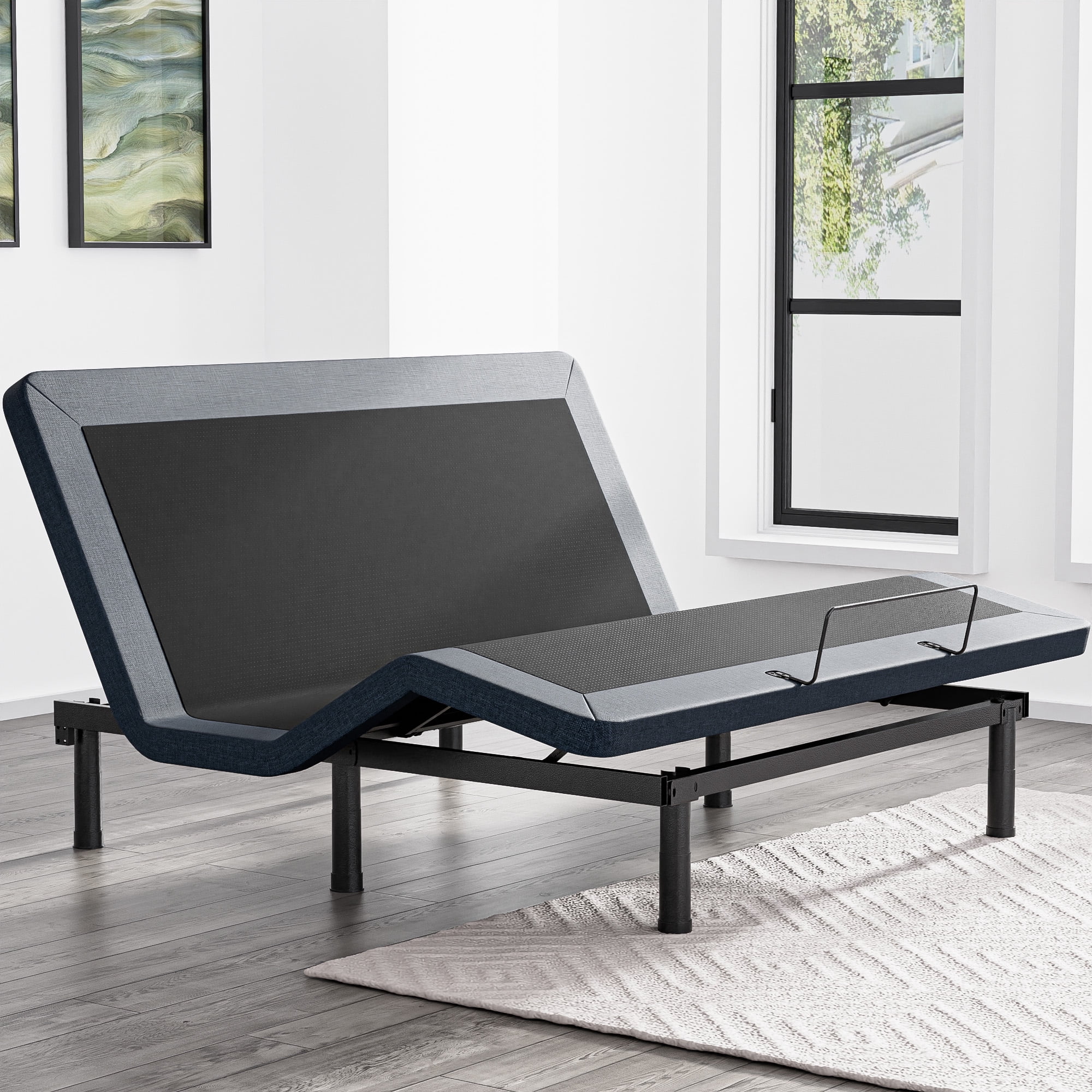 Lucid Adjustable Bed Base Metal Legs, 8.5 inches, Set of 6