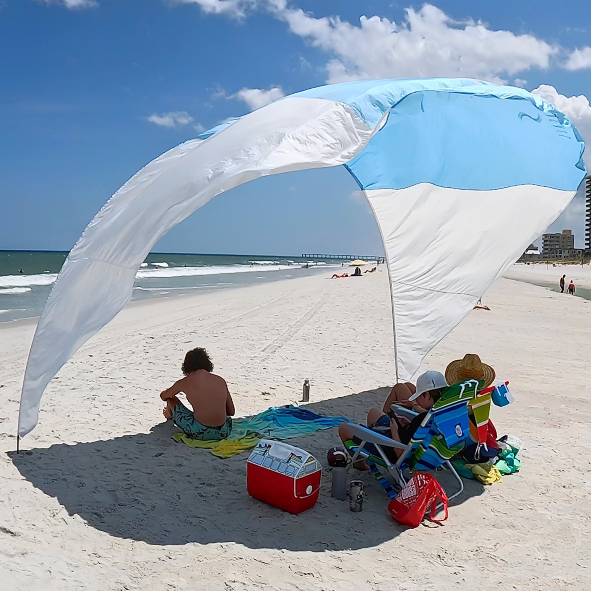 Sunsail Shade Beach Shade Tent UV 50 Plus Protection Easy Setup