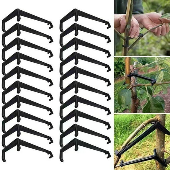 Sunsanly 10Pcs Limb Spreaders for Fruit Trees, Fruit Tree Branch Limb Spreader for Strong Spreading Crotch Angles Branches, Plants Branch Moderators for Most Fruit Trees Supplies