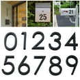 thumbnail image 1 of Sunsanly House Numbers  with Shadows For Outside - Modern Floating Address Numbers For Houses Easy To Install, Black Number 4, 1 of 7