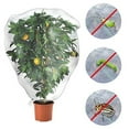 thumbnail image 1 of Sunsanly Plant Cover Bags, Reusable Thicken Encrypted Garden Netting Mesh with Drawstring, Fruit Tree Plant Protect Netting, Plant Cover for Pest, Insect Bird Barrier Netting, 1 of 8