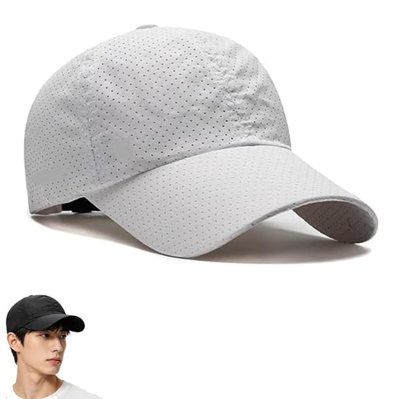 Sunscreen Breathable Baseball Cap, Mesh Airflow Running Hat | Quick Dry Performance Caps with Mesh Cooling Vents. Summer Outdoor UV Runner Hat for Daily Jogging, Workout & Travel