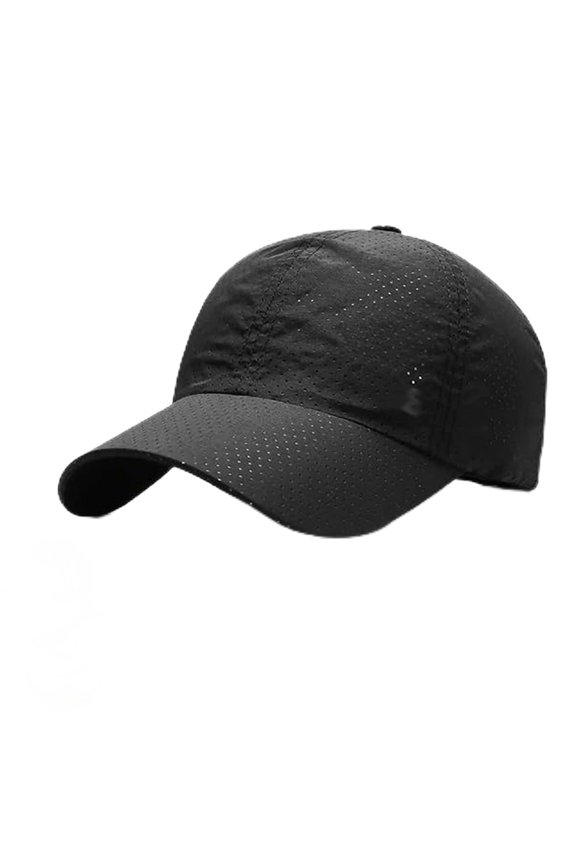 Sunscreen Breathable Baseball Cap, Outdoor Sun Protection Quick-Drying Cooling Aeromesh Adjustable Sports, UPF 50+ Men Women Running Cap