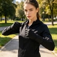 thumbnail image 1 of Sunscreen Gloves UV Protection Cooling Gloves Breathable Touch Screen Anti Slip Lightweight Fit, Comfortable Stretch Quick Dry Design, for driving cycling hiking outdoor summer use, 1 of 6