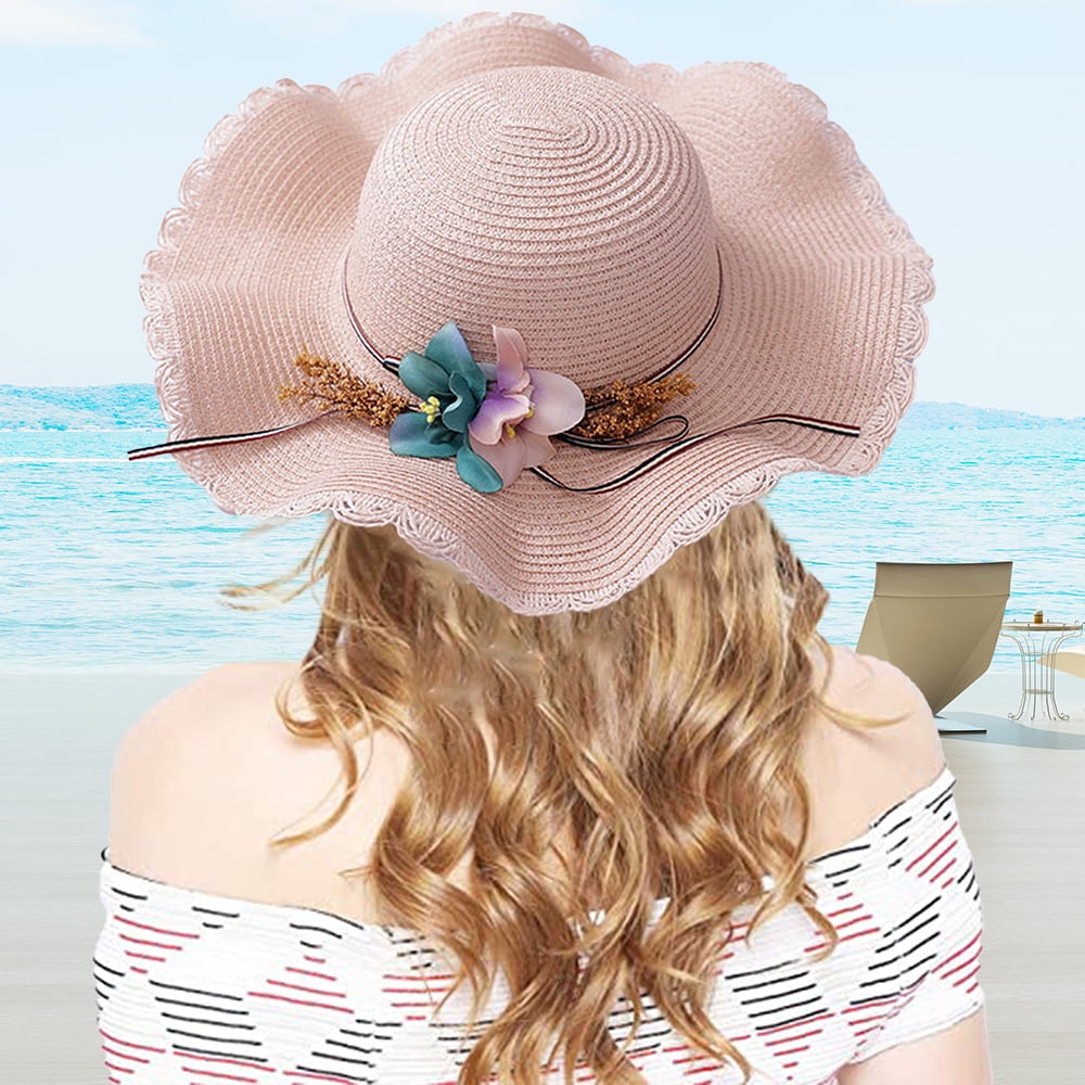Sunscreen Hats for Girls & Women UPF 50+ Sun Protective Wide Brim